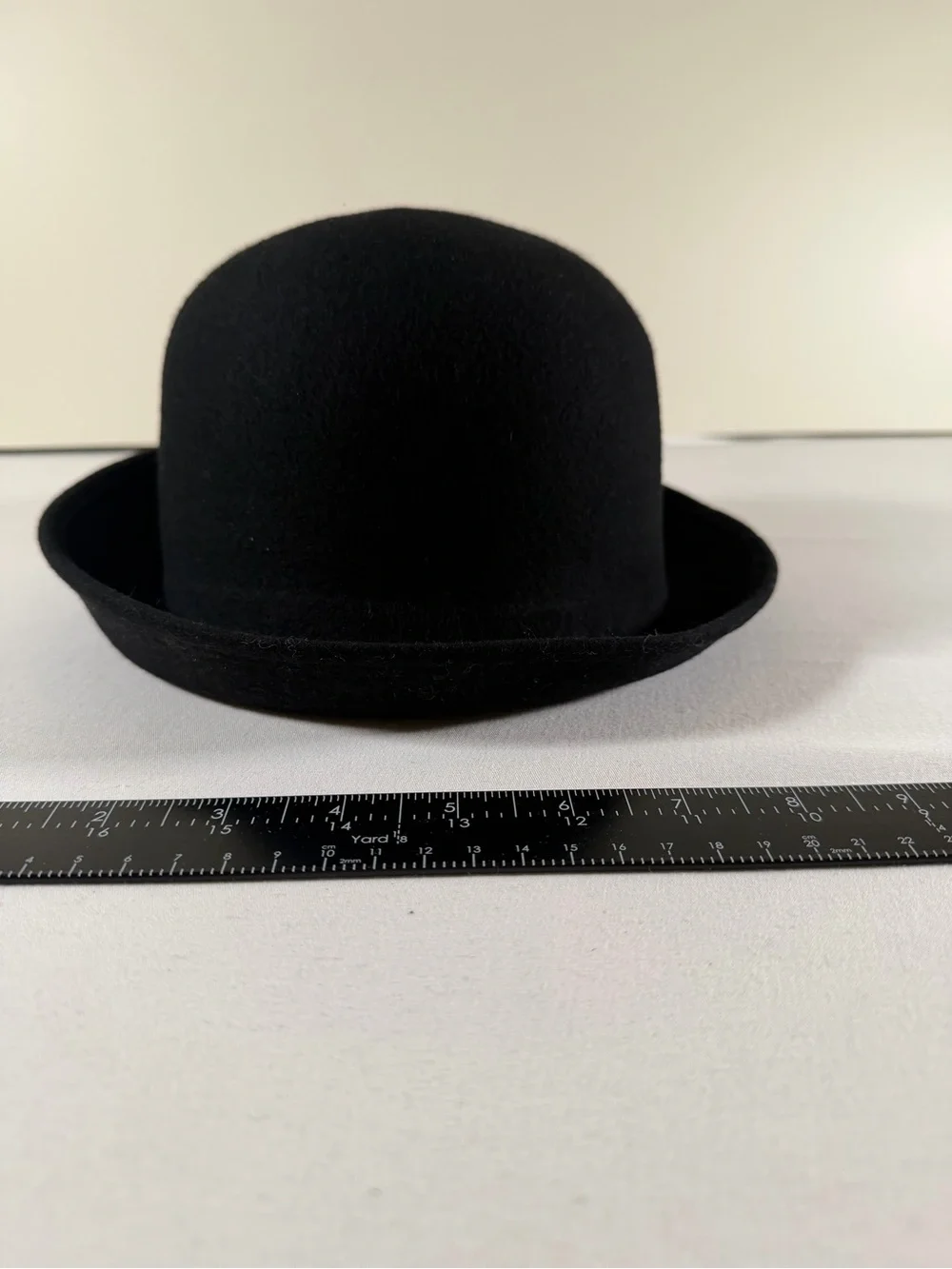 Classic Black Bowler Hat for women